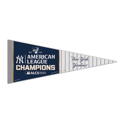 New York Yankees 2024 ALCS Champs 12" x 30" Premium Pennant