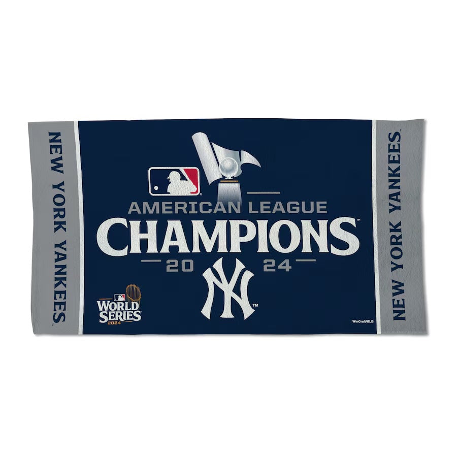 New York Yankees 2024 ALCS Champs 22" x 42" 2-Sided Bench Towel