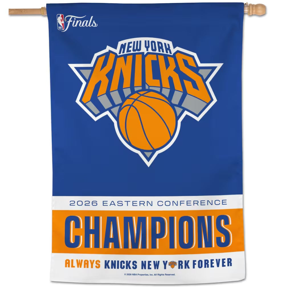 New York Knicks Conference Champs 2026 House Flag