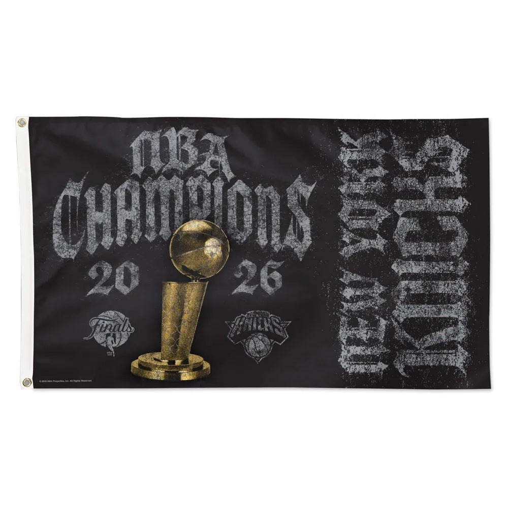 New York Knicks 2026 NBA Finals Champs 3' x 5' Deluxe Flag