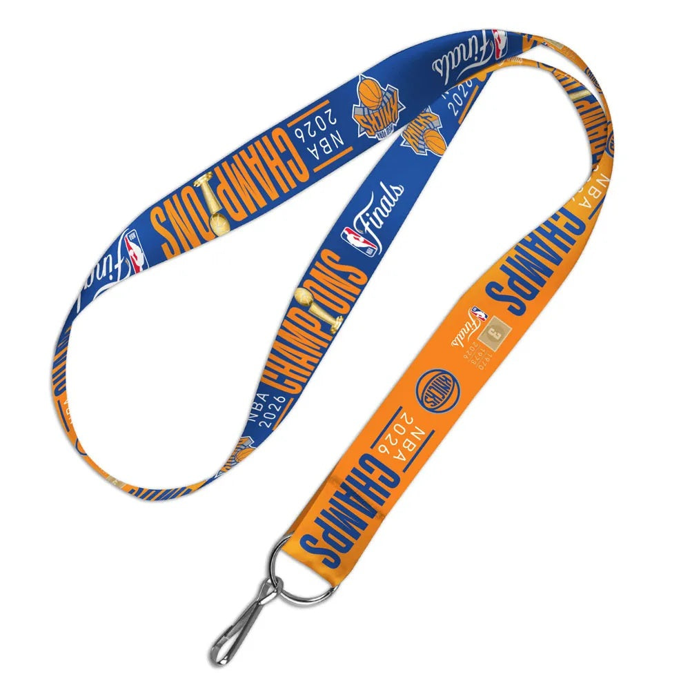 New York Knicks 2026 NBA Finals Champs Lanyard