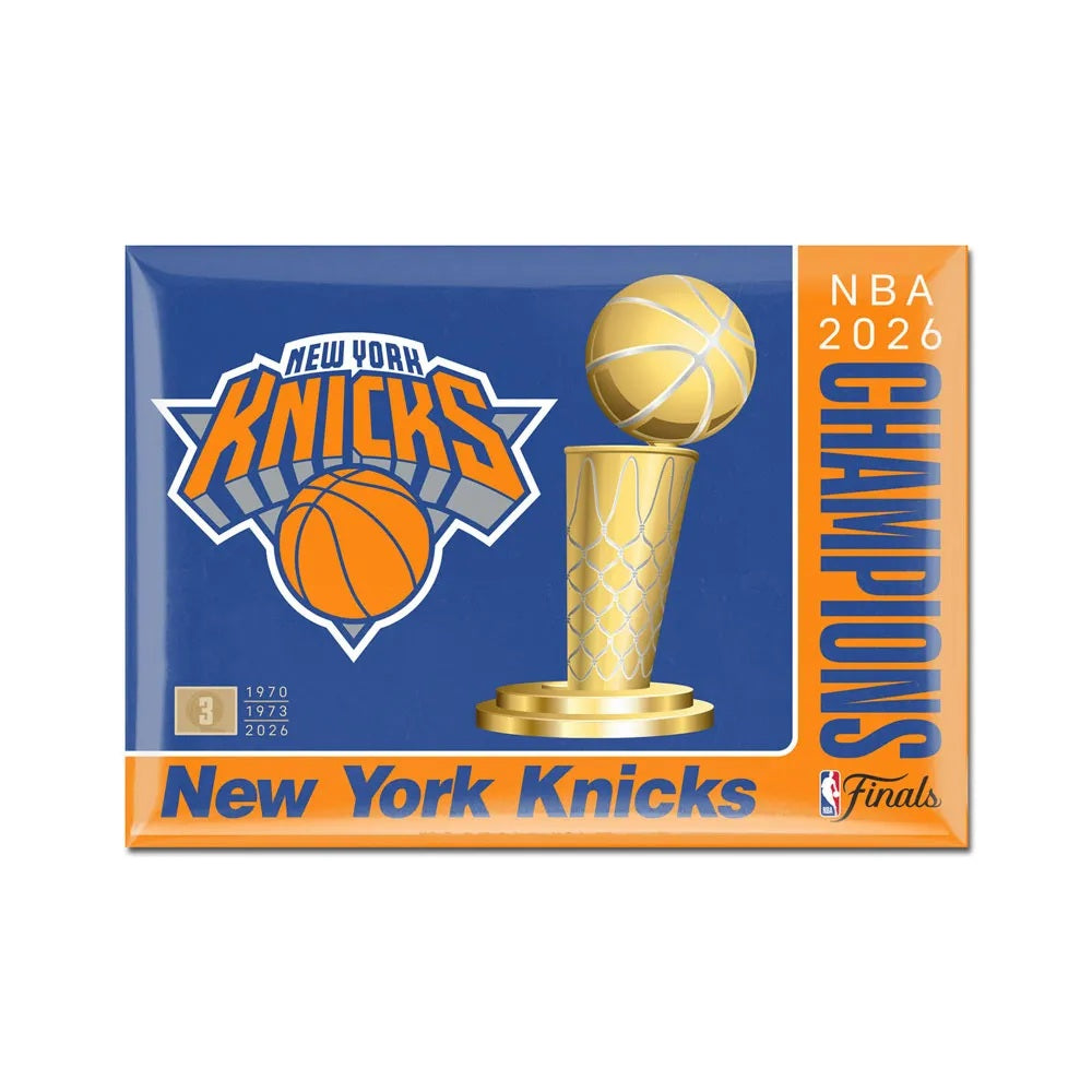 New York Knicks 2026 NBA Finals Champs 2.5" x 3.5" Fridge Magnet