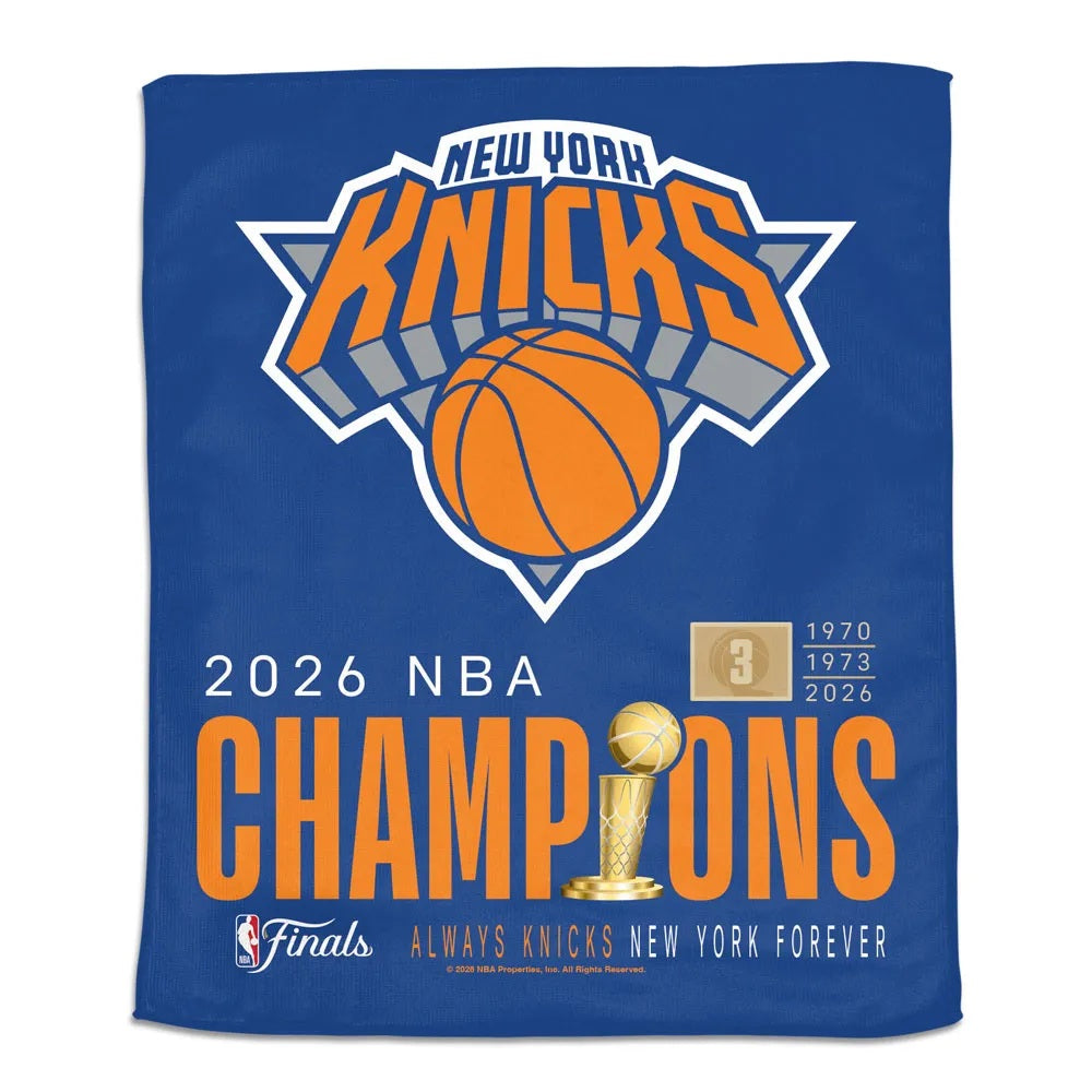 New York Knicks 2026 NBA Finals Champs Rally Towel