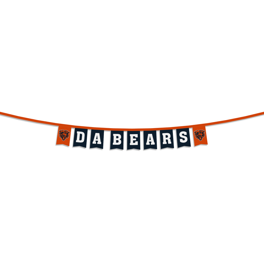 Chicago Bears 8' Party Banner