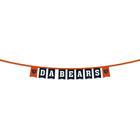 Chicago Bears 8' Party Banner