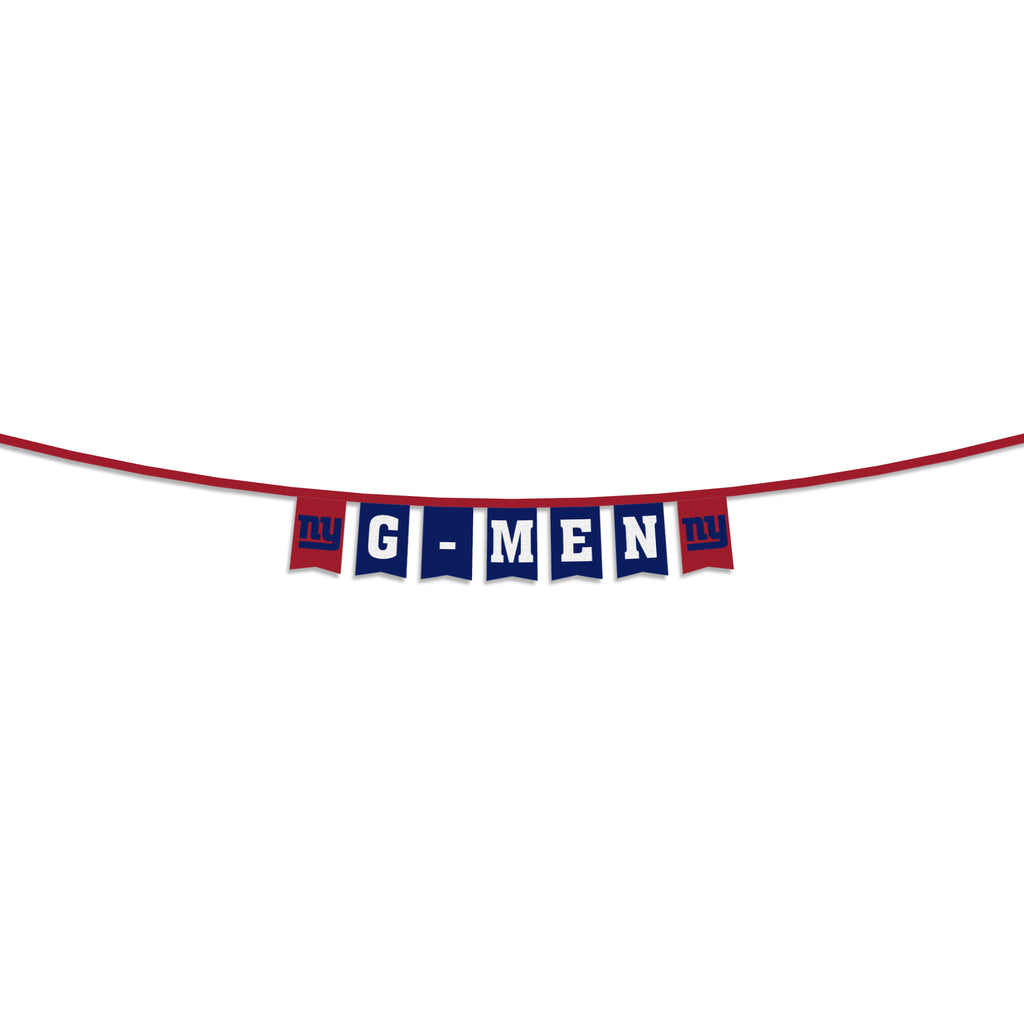 New York Giants 8' Party Banner