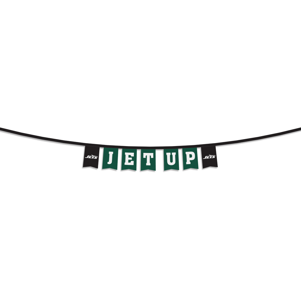 New York Jets 8' Party Banner