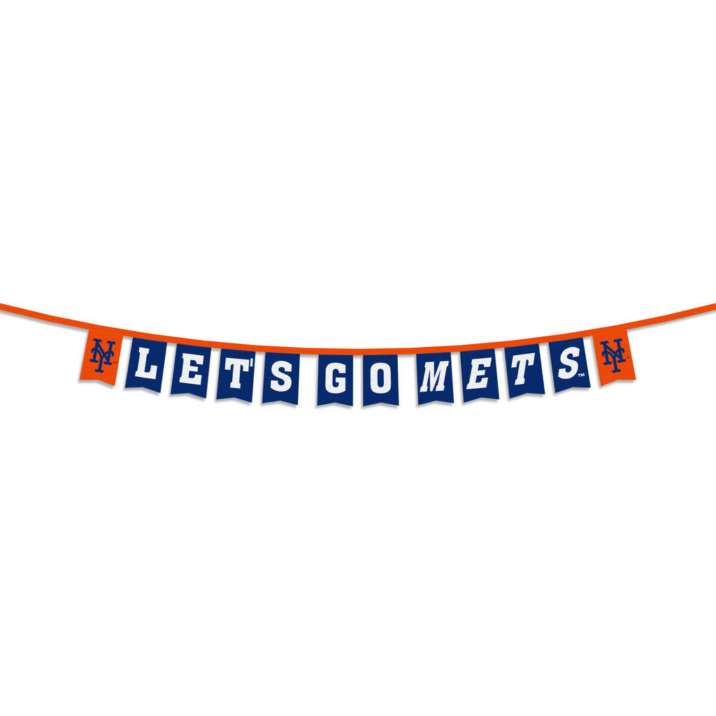 New York Mets 8' Party Banner