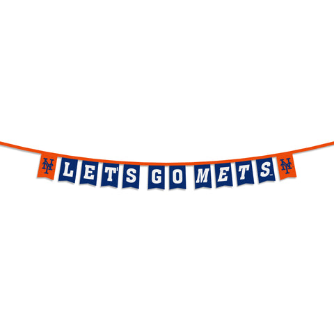 New York Mets 8' Party Banner