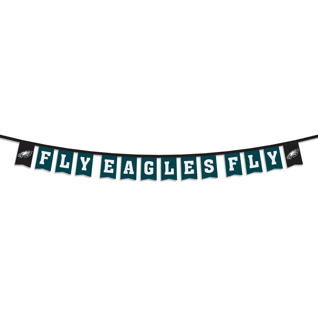 Philadelphia Eagles 8' Party Banner