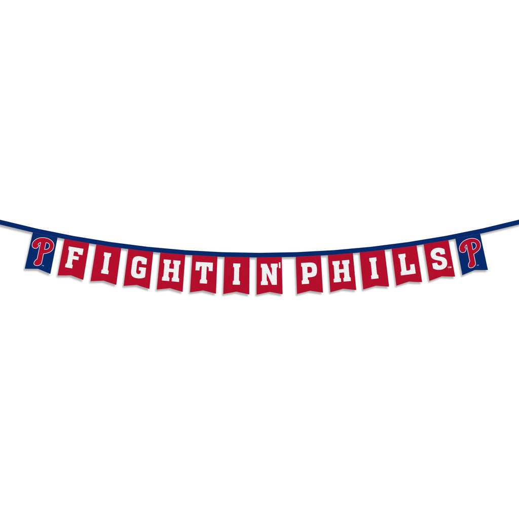 Philadelphia Phillies 8' Party Banner