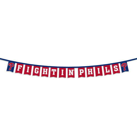 Philadelphia Phillies 8' Party Banner
