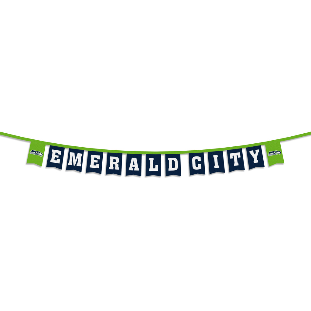 Seattle Seahawks 8' Party Banner