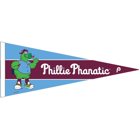 Phillie Phanatic Retro Jersey Premium Pennant