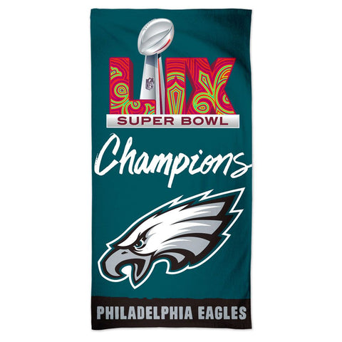 Super Bowl LIX Champions Beach Towel