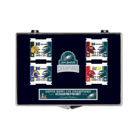 Super Bowl LIX Champions 5pc Collector's Pin Set