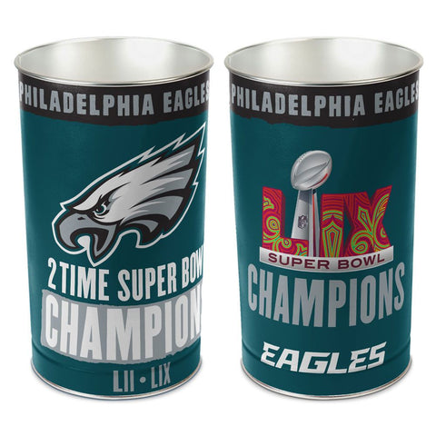 Super Bowl LIX Champions Trash Can