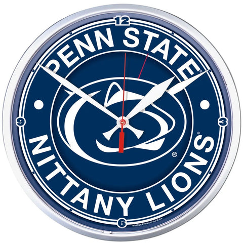 Penn State Nittany Lions 12.75" Black Rim Wall Clock