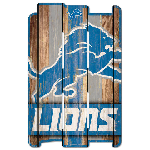 Detroit Lions 11" x 17" Fence Sign