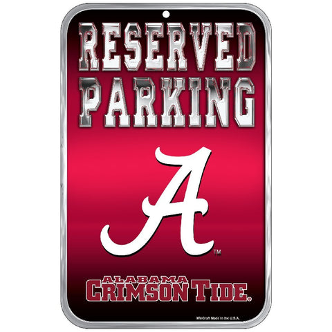 Alabama Crimson Tide 11" x 17" Reserved Parking Sign