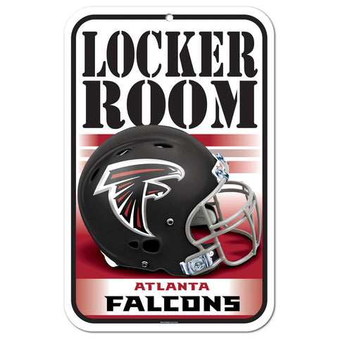 Atlanta Falcons 11"x17" Plastic Sign