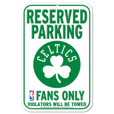 Boston Celtics 11" x 17" Big Fans Only Sign