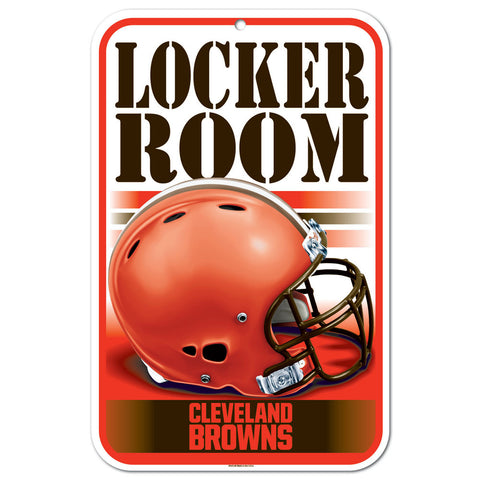 Cleveland Browns 11"x17" Plastic Sign
