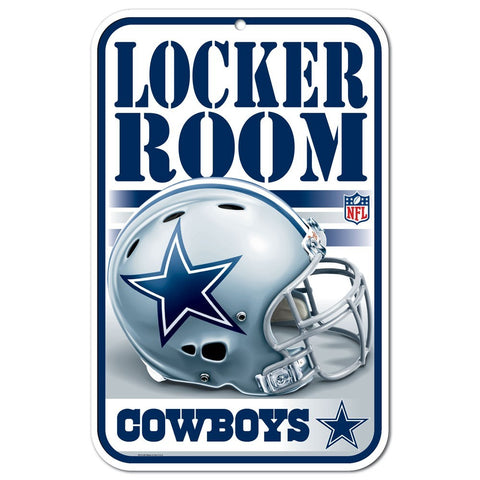 Dallas Cowboys 11" x 17" Locker Room Sign
