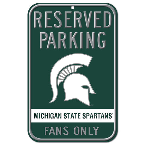 Michigan State Spartans 11" x 17" Plastic Sign