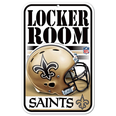 New Orleans Saints 11" x 17" Locker Room Sign