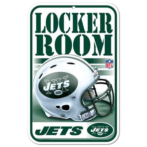 New York Jets 11" x 17" Locker Room Sign