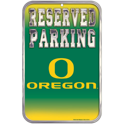 Oregon Ducks 11" x 17" Reserved Parking Sign
