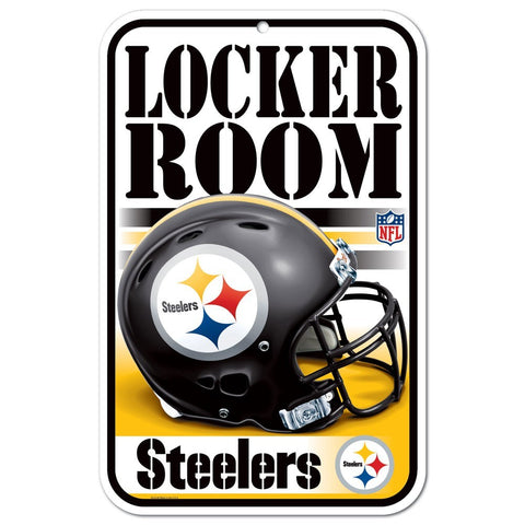 Pittsburgh Steelers 11" x 17" Locker Room Sign