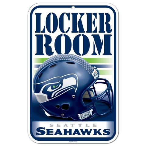 Seattle Seahawks 11" x 17" Locker Room Sign