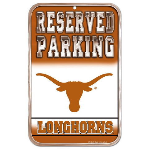 Texas Longhorns 11" x 17" Reserved Parking Sign