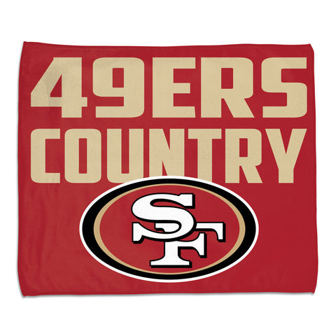 San Francisco 49ers 15" x 18" Rally Towel