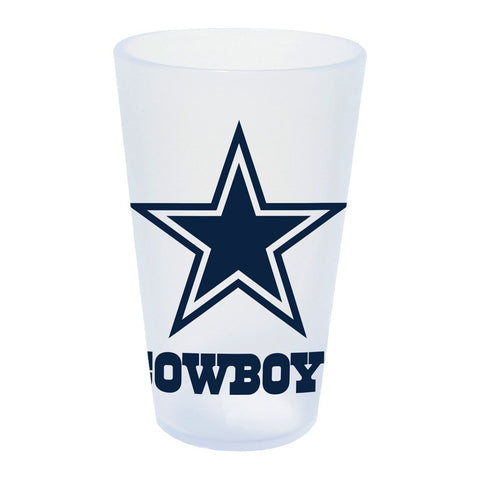Dallas Cowboys 16oz Silicone Pint Glass - Icicle