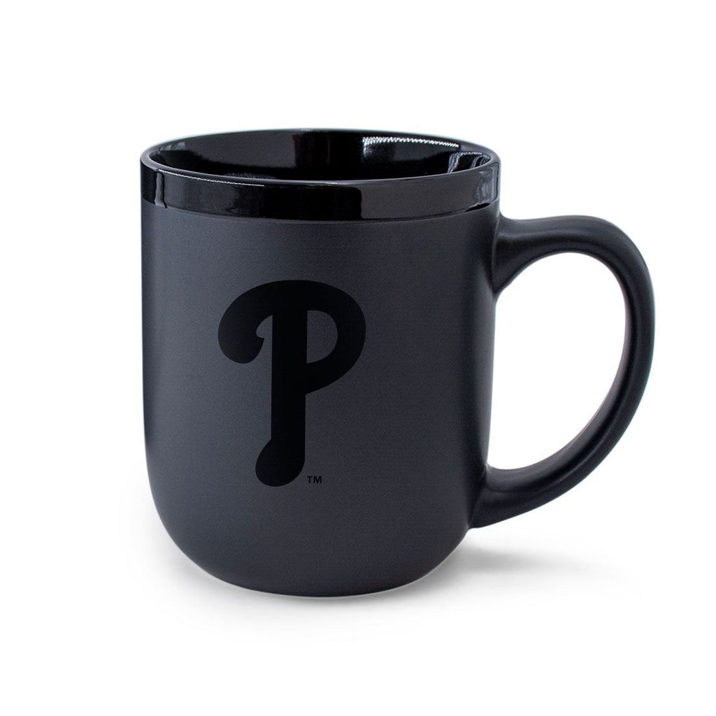 Philadelphia Phillies 17oz. Matte Black Mug