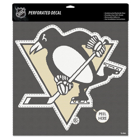 Pittsburgh Penguins 17" x 17" Perforated Decal