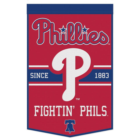 Philadelphia Phillies 24" x 38" Primary Wool Banner