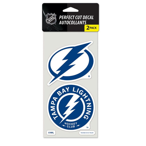 Tampa Bay Lightning 2 Pk Color Decal Set