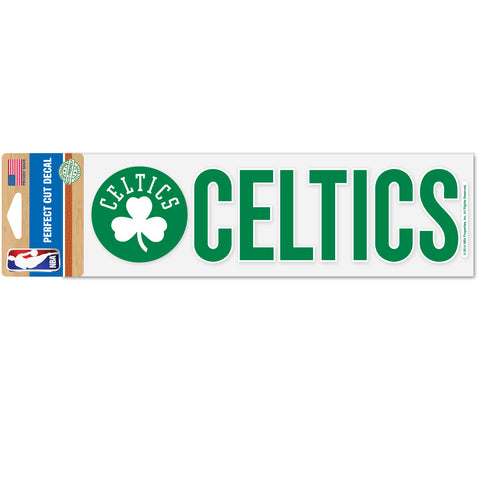 Boston Celtics 3"x10" Color Decal