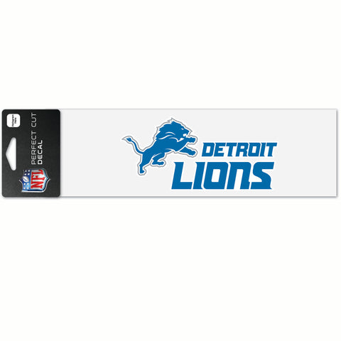 Detroit Lions 3"x10" Color Decal