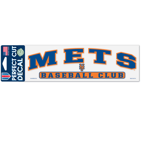 New York Mets 3"x10" Color Decal