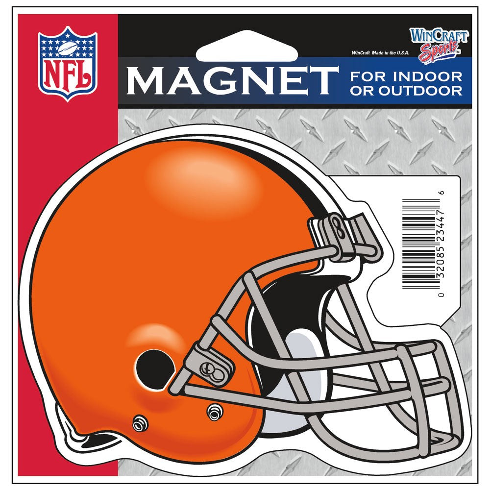 Cleveland Browns 4 1/2" Die-Cut Magnet
