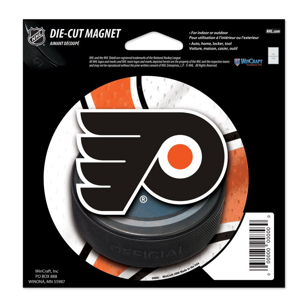 Philadelphia Flyers 4 1/2" Die-Cut Magnet