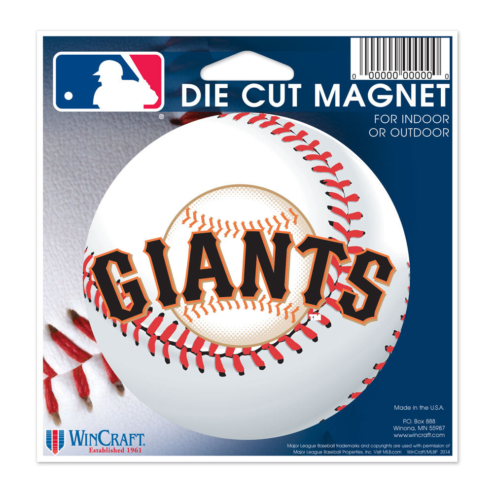 San Francisco Giants 4 1/2" Die-Cut Magnet