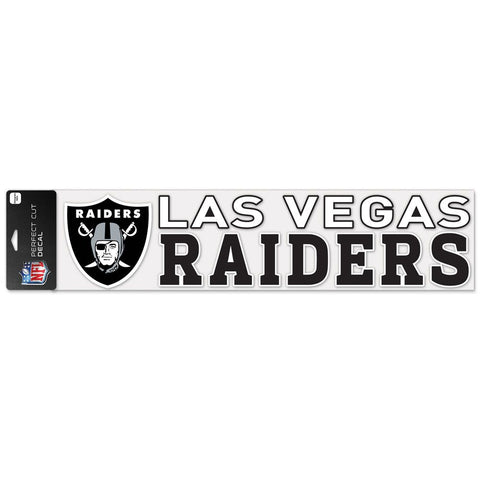 Las Vegas Raiders 4"x17" Decal Color