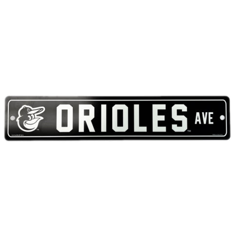 Baltimore Orioles 4" X 19" Street Sign