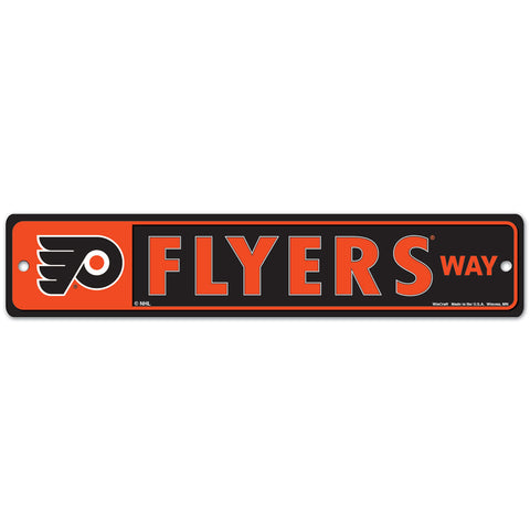 Philadelphia Flyers 4" x 19" Street Sign